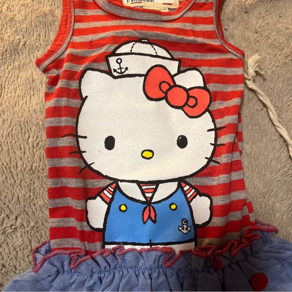 Hello kitty dress for baby or child multiple sizes - Picture 4 of 5